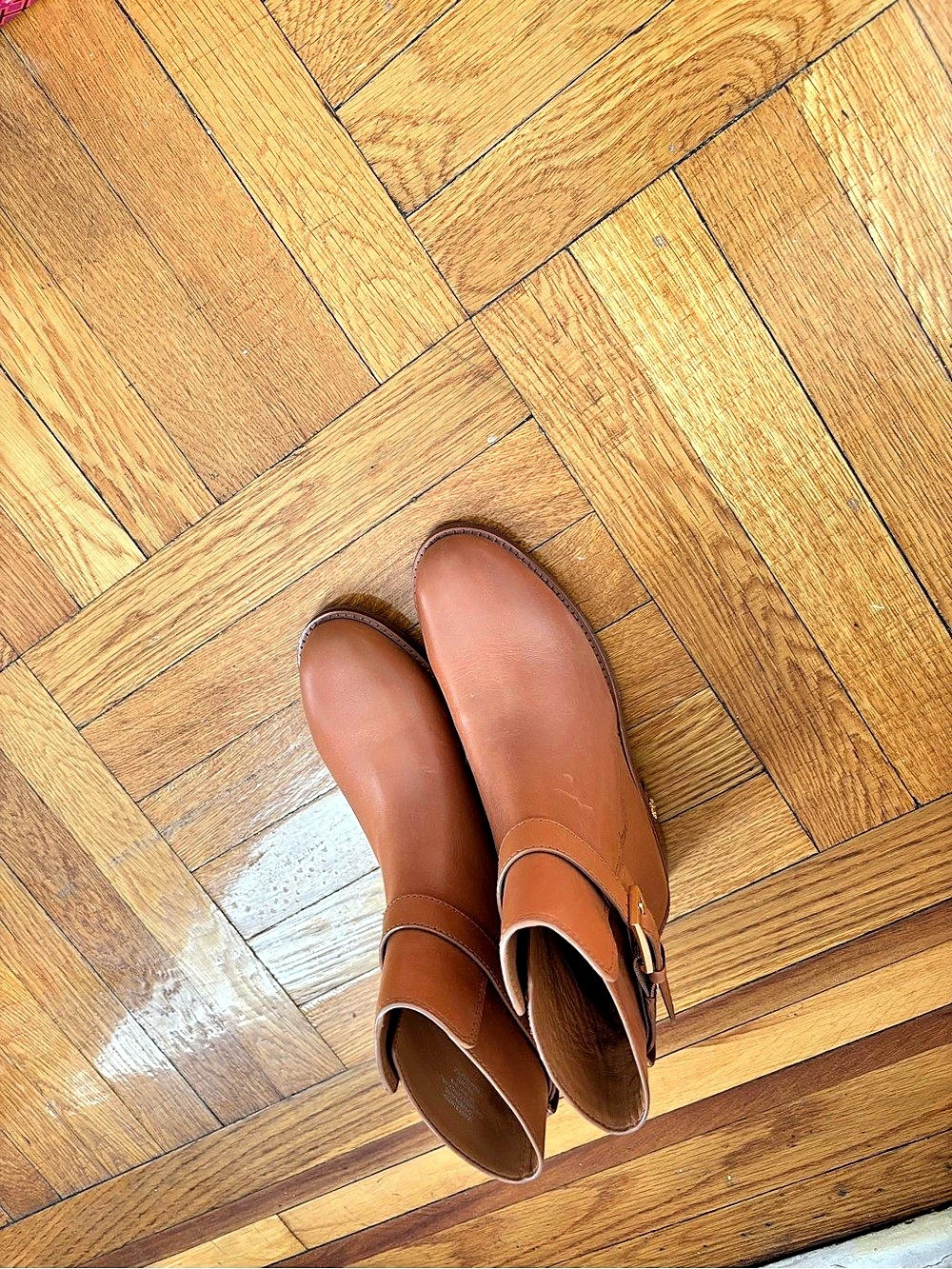 Tory Burch Turnlock Heeled Ankle Boot Brown US 6